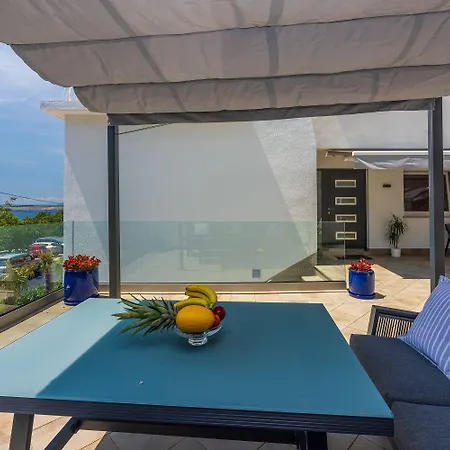 Apartman Modernes Direkt Am Mit Whirlpool, Meerblick, Lounge-bereich