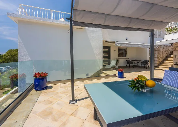 Appartamento Modernes Direkt Am Mit Whirlpool, Meerblick, Lounge-bereich