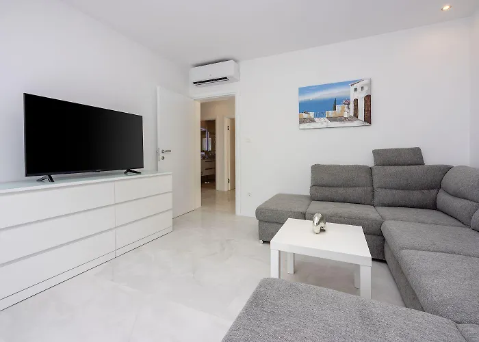 Modernes Direkt Am Mit Whirlpool, Meerblick, Lounge-bereich Apartman Dramalj